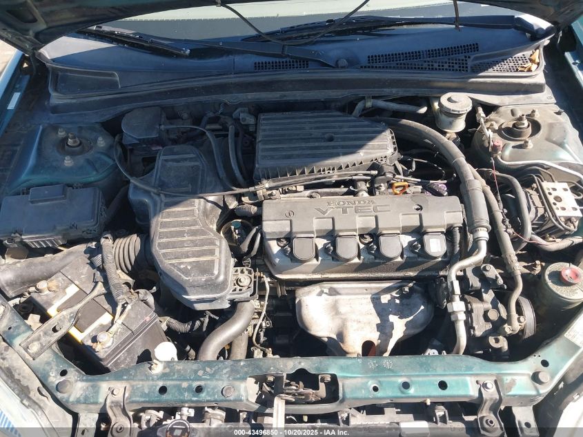 2002 Honda Civic Ex VIN: 1HGES26772L006641 Lot: 43496850