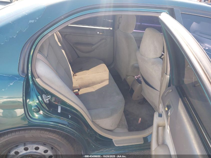 2002 Honda Civic Ex VIN: 1HGES26772L006641 Lot: 43496850