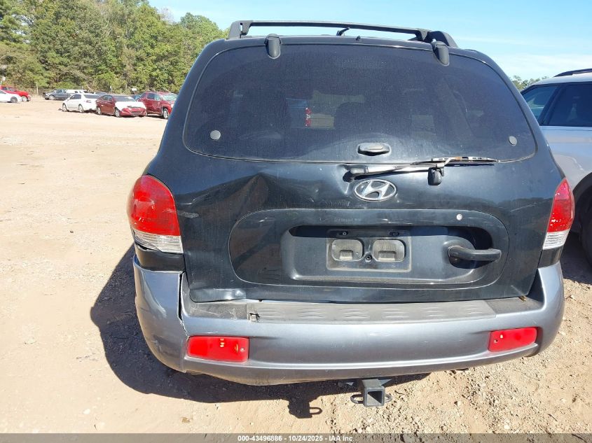 2005 Hyundai Santa Fe Gls VIN: KM8SC13D25U963899 Lot: 43496886