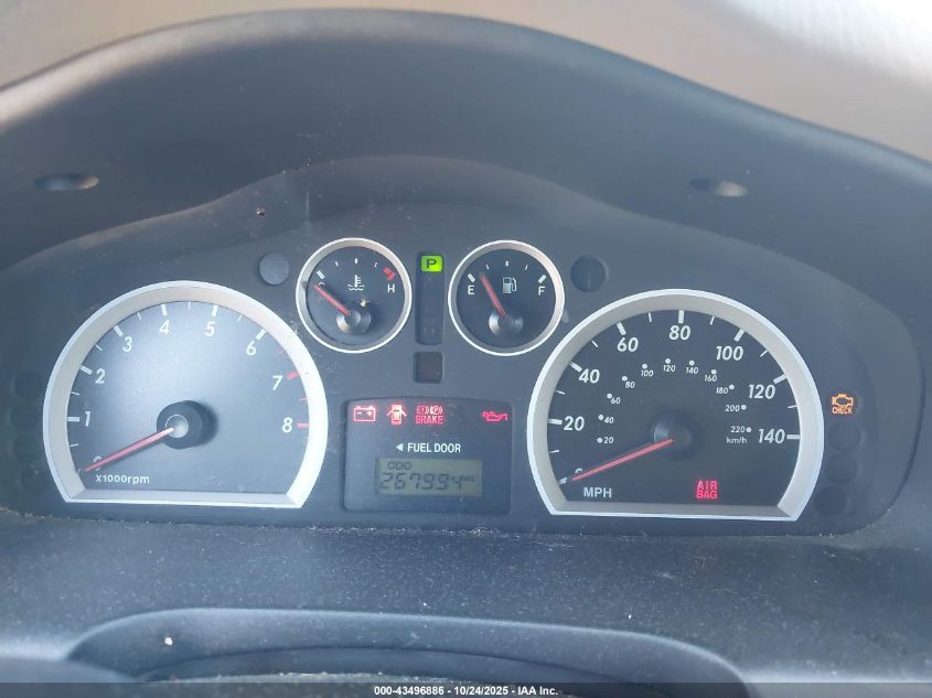 2005 Hyundai Santa Fe Gls VIN: KM8SC13D25U963899 Lot: 43496886