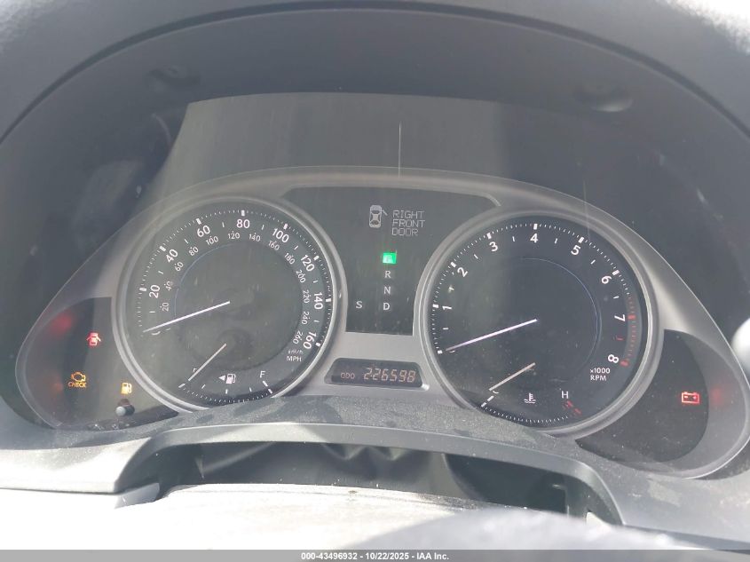 2008 Lexus Is 250 VIN: JTHBK262785055033 Lot: 43496932