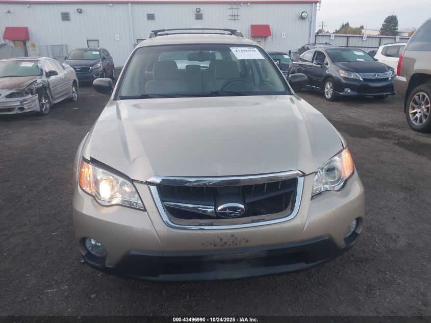 2008 Subaru Outback 2.5I/2.5I L.l. Bean Edition VIN: 4S4BP61C287306289 Lot: 43496990