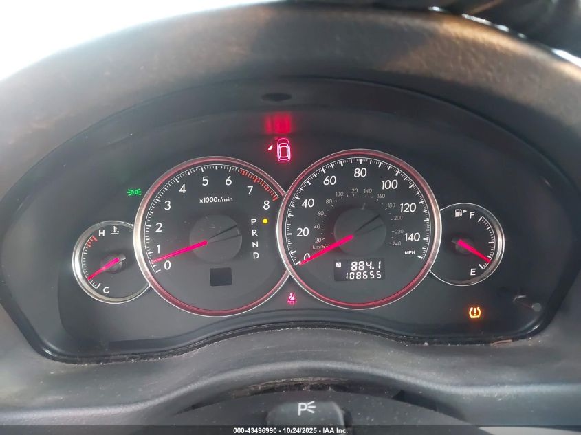 2008 Subaru Outback 2.5I/2.5I L.l. Bean Edition VIN: 4S4BP61C287306289 Lot: 43496990