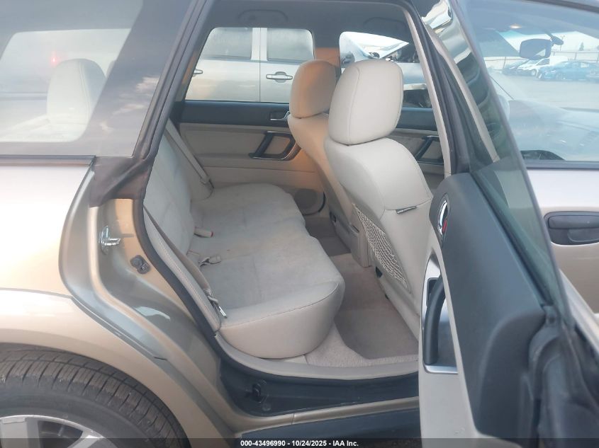 2008 Subaru Outback 2.5I/2.5I L.l. Bean Edition VIN: 4S4BP61C287306289 Lot: 43496990