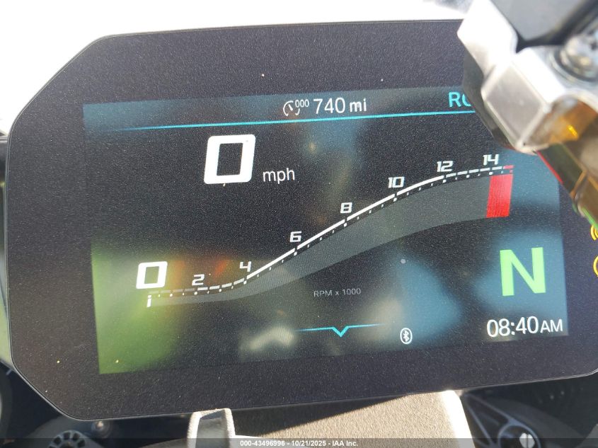 2025 BMW S 1000 Rr VIN: WB10P2308S6L93326 Lot: 43496996