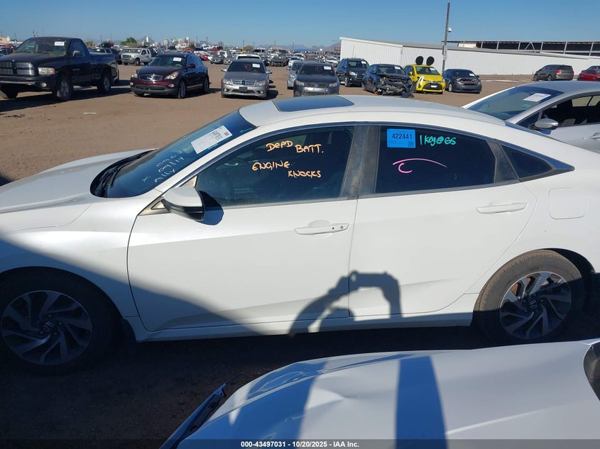 2016 HONDA CIVIC EX 19XFC2F78GE096785