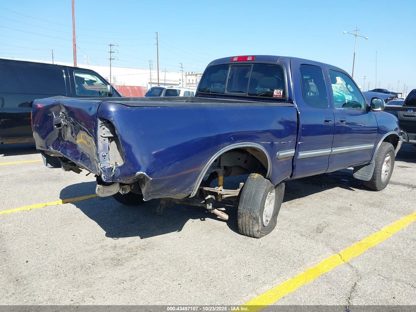 5TBRT3411YS049924 2000 TOYOTA TUNDRA photo no. 4