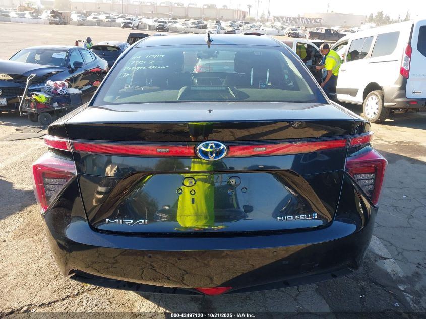 2020 Toyota Mirai VIN: JTDBVRBD2LA008159 Lot: 43497120