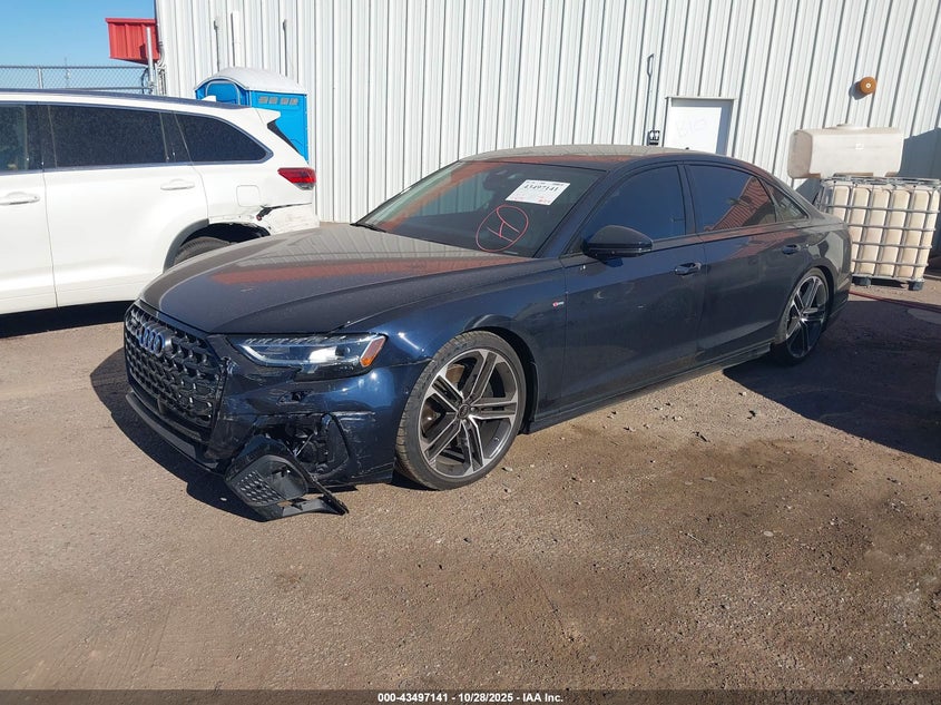 Vin: wauldaf80sn011541, lot: 43992100, audi a8 l 55 tfsi quattro tiptronic 20252