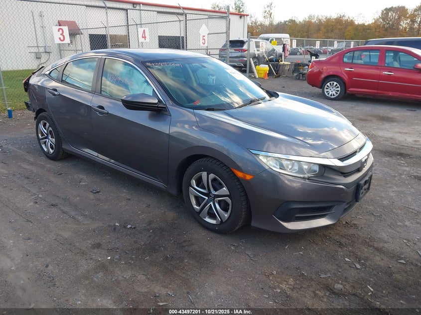 2016 HONDA CIVIC LX - 19XFC2F53GE242542