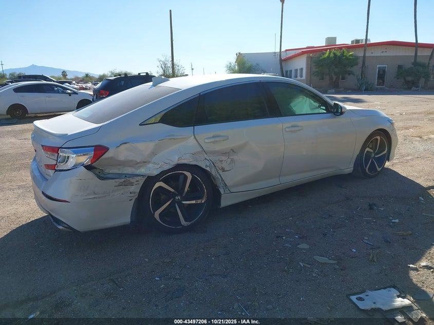 2018 HONDA ACCORD SPORT 1HGCV1F36JA165585