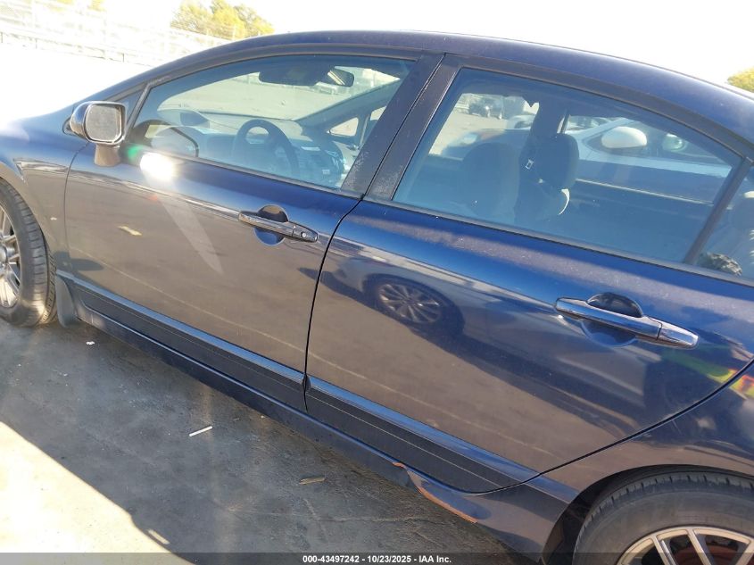 2009 Honda Civic Lx VIN: 2HGFA16599H534849 Lot: 43497242