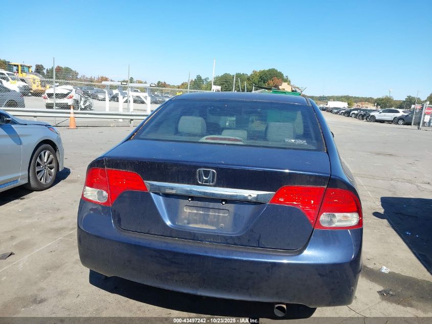 2009 Honda Civic Lx VIN: 2HGFA16599H534849 Lot: 43497242