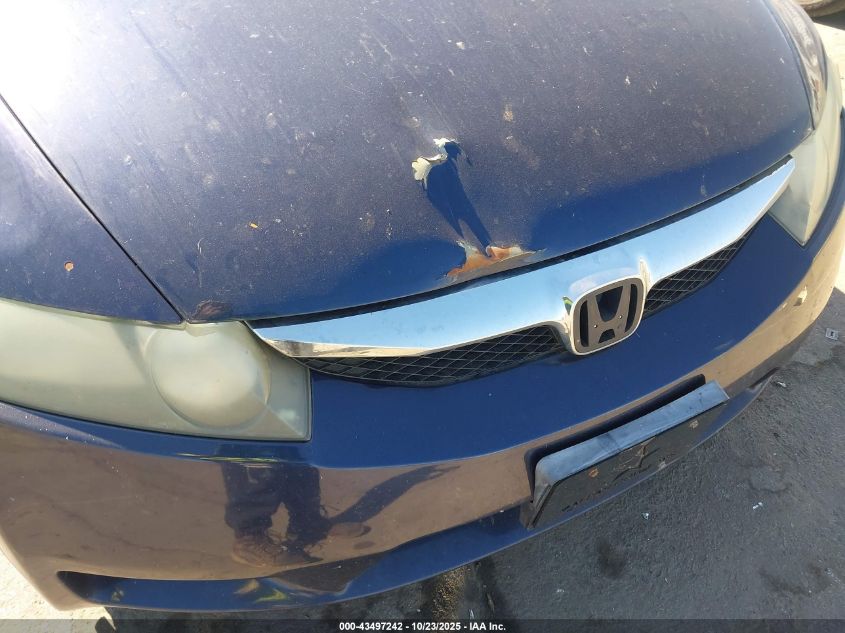 2009 Honda Civic Lx VIN: 2HGFA16599H534849 Lot: 43497242