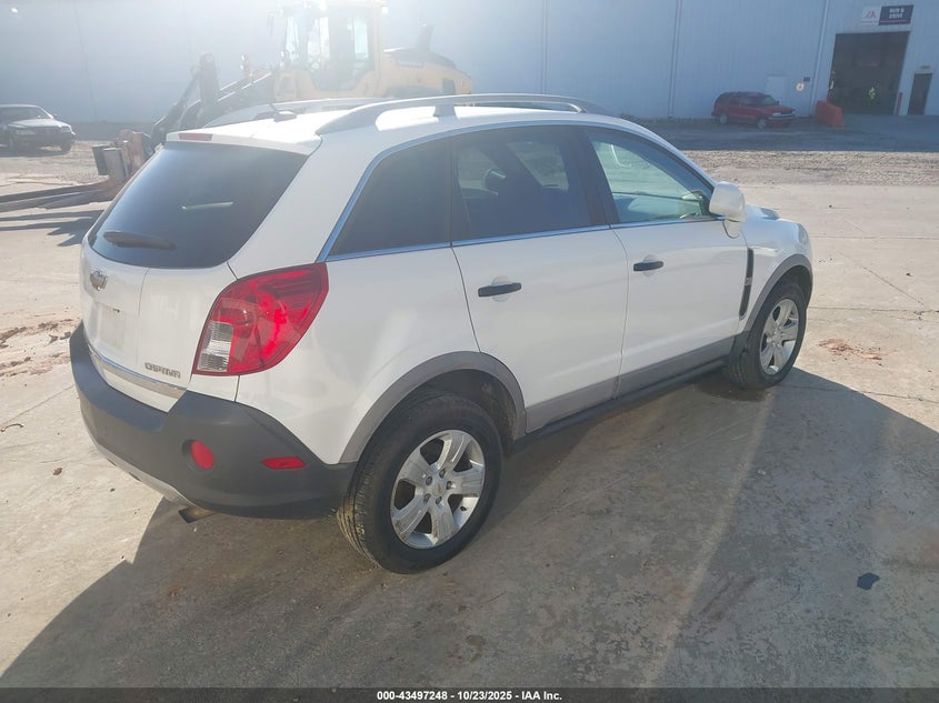 Vin: 3gnal2ek9es588408, lot: 43992207, chevrolet captiva sport 2ls 20144