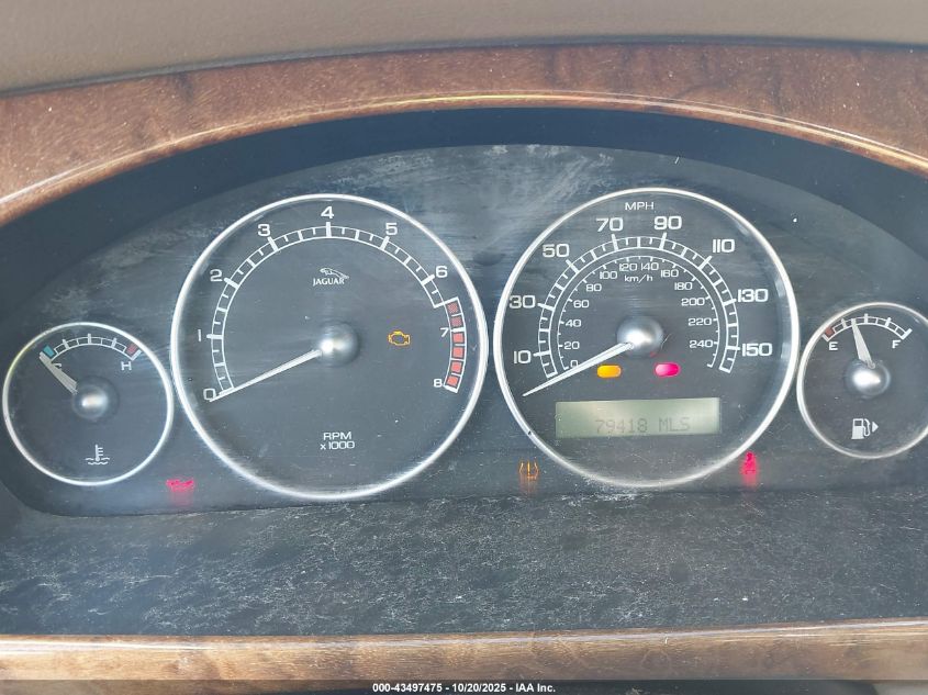 2008 Jaguar X-Type 3.0 VIN: SAJWA51A78WJ31707 Lot: 43497475