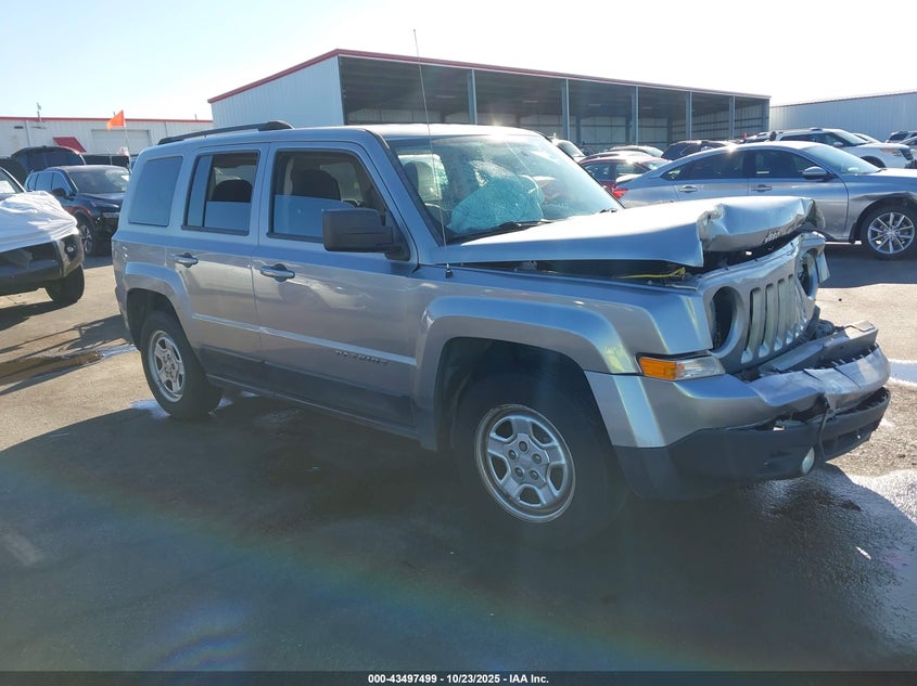 2017 JEEP PATRIOT SPORT FWD - 1C4NJPBB0HD103580