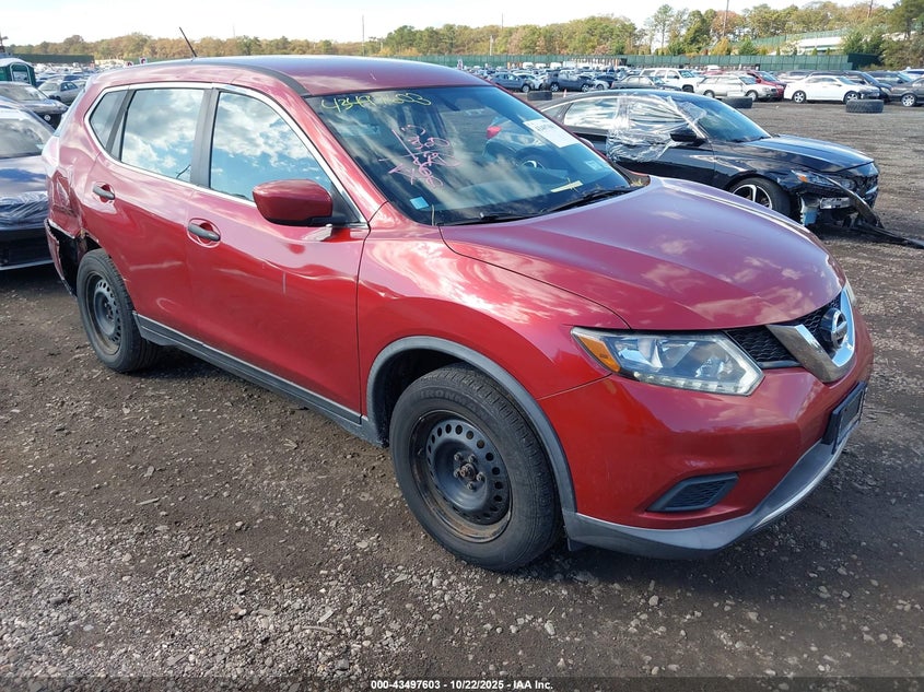 2016 NISSAN ROGUE S/SL/SV - KNMAT2MV6GP686124