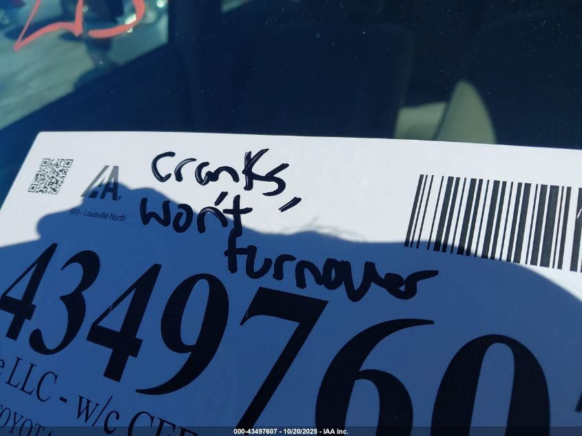 2000 Toyota Camry Le VIN: 4T1BG22K9YU012842 Lot: 43497607