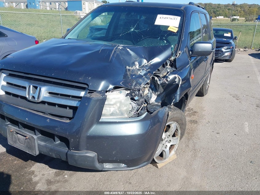 5FNYF28506B005285 2006 HONDA PILOT photo no. 6
