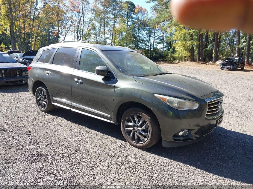INFINITI JX35 2013. Lot# 43497680. VIN 5N1AL0MM5DC308497. Photo 1