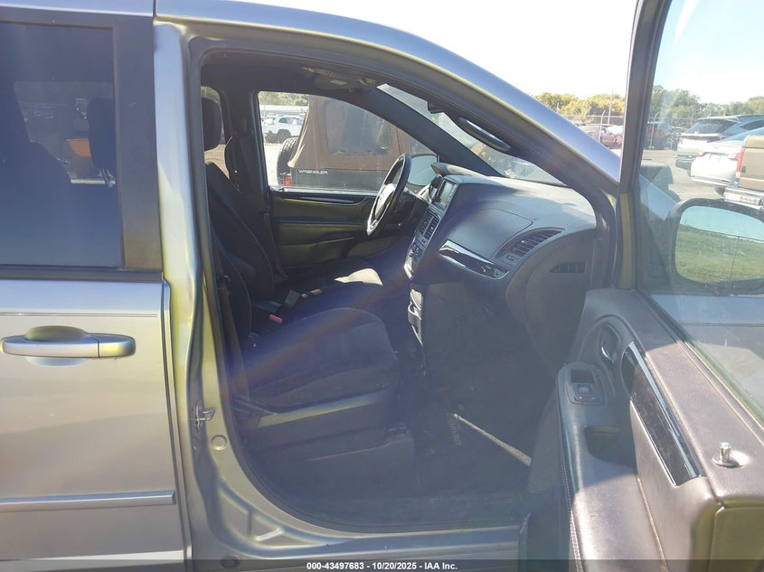 2017 Dodge Grand caravan 3.6 Se Plus Silver Lot 111043497683 Vin 2C4RDGBG1HR856021
