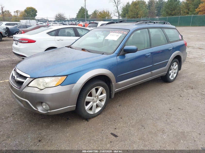 2008 Subaru Outback 2.5I Limited/2.5I Limited L.l. Bean Edition VIN: 4S4BP62C587340144 Lot: 43497706
