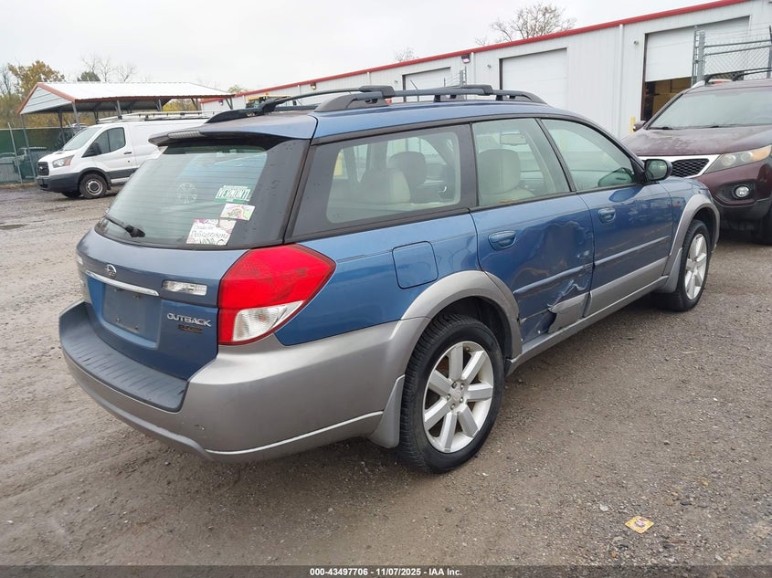 2008 Subaru Outback 2.5I Limited/2.5I Limited L.l. Bean Edition VIN: 4S4BP62C587340144 Lot: 43497706