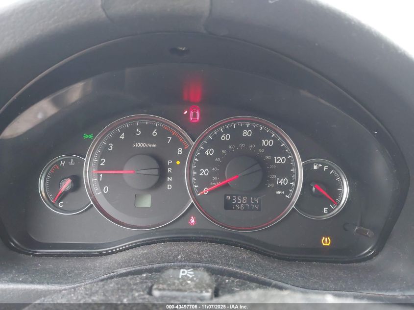 2008 Subaru Outback 2.5I Limited/2.5I Limited L.l. Bean Edition VIN: 4S4BP62C587340144 Lot: 43497706