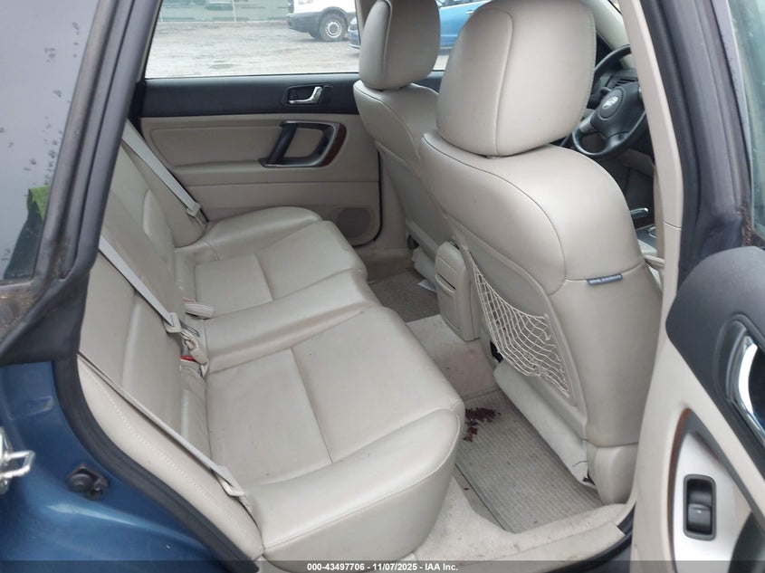 2008 Subaru Outback 2.5I Limited/2.5I Limited L.l. Bean Edition VIN: 4S4BP62C587340144 Lot: 43497706