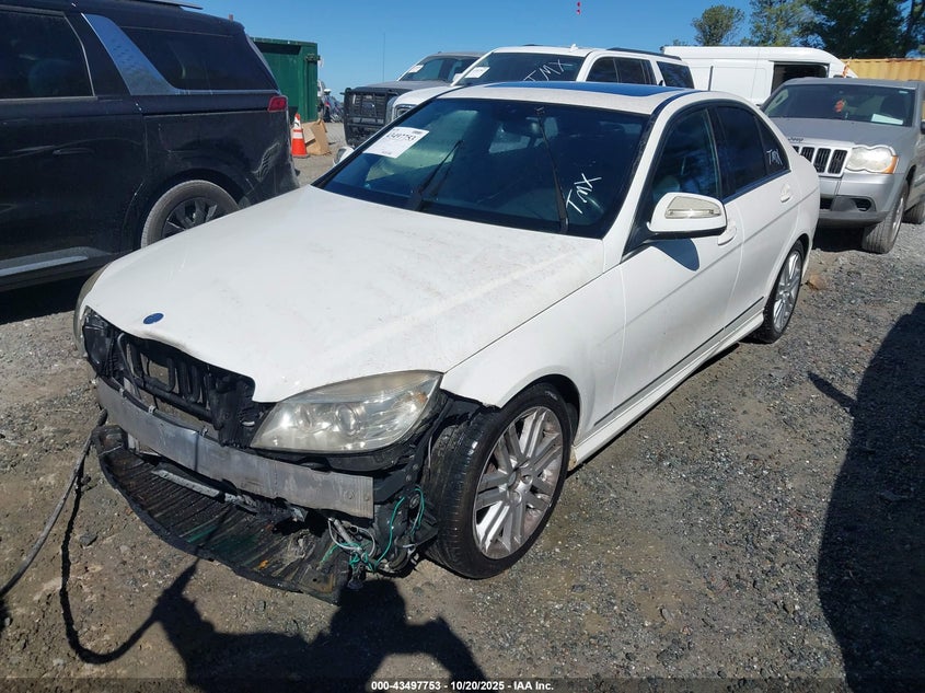 WDDGF54X19R064063 2009 MERCEDES-BENZ C-KLASSE photo no. 2