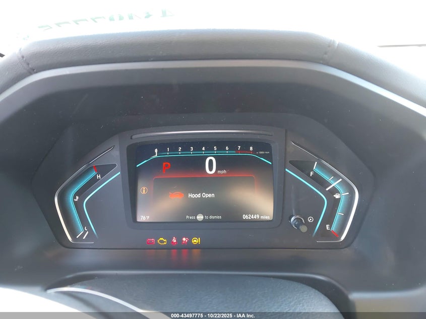 5FNRL6H72KB119272 2019 HONDA ODYSSEY photo no. 7