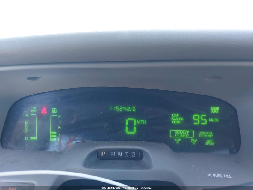 2000 Mercury Grand Marquis Ls VIN: 2MEFM75W2YX714583 Lot: 43497826