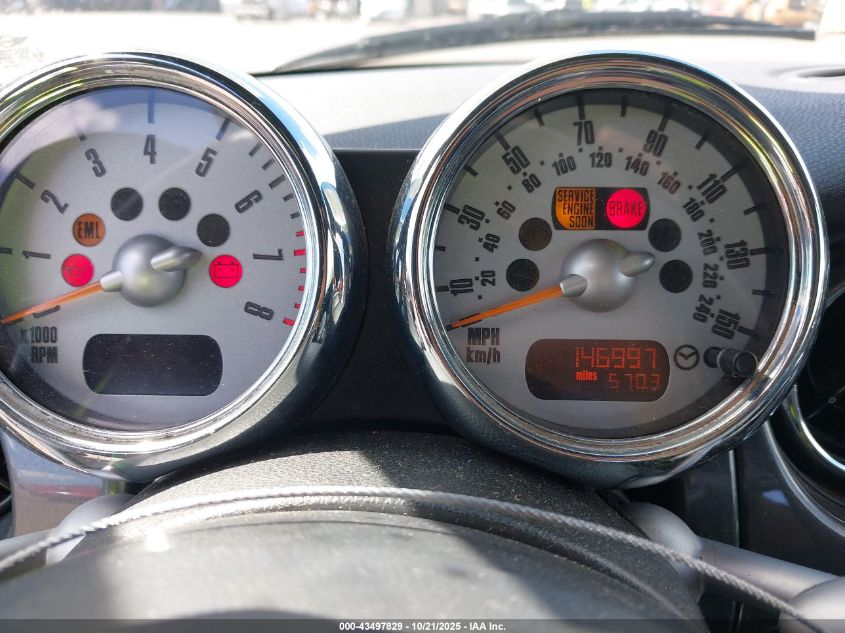 2005 Mini Cooper S VIN: WMWRE33435TD97850 Lot: 43497829