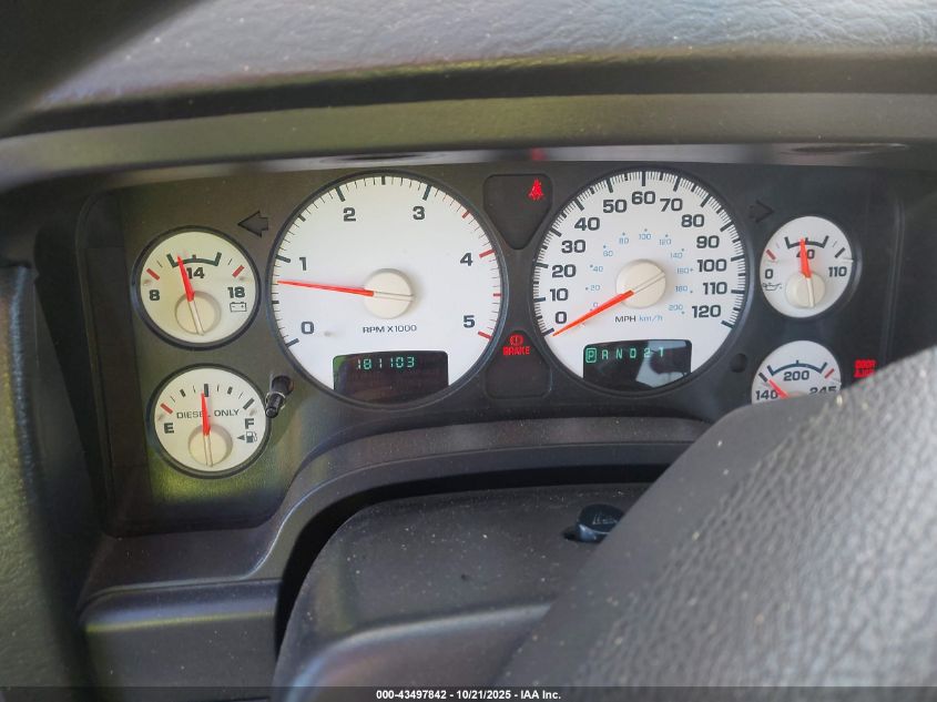 2005 Dodge Ram 3500 Slt/Laramie VIN: 3D7LS38C05G712699 Lot: 43497842