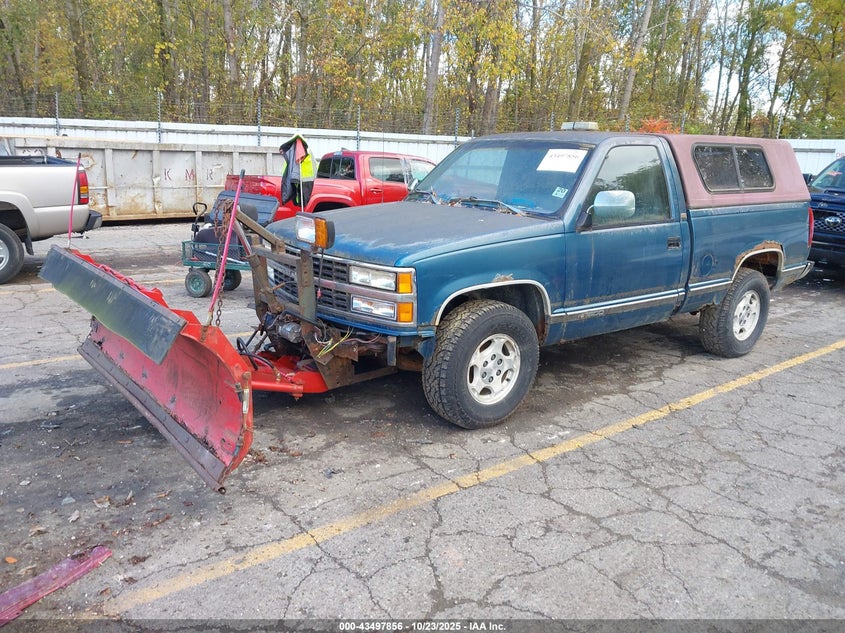 1GCDK14K3MZ161358 1991 CHEVROLET GMT-400 photo no. 2