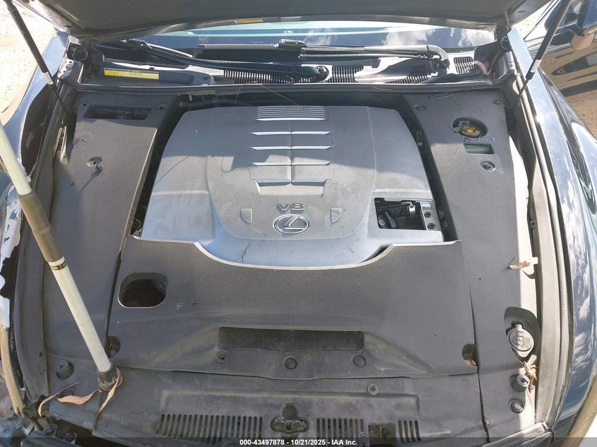 2009 Lexus Ls 460 VIN: JTHBL46F795087333 Lot: 43497878