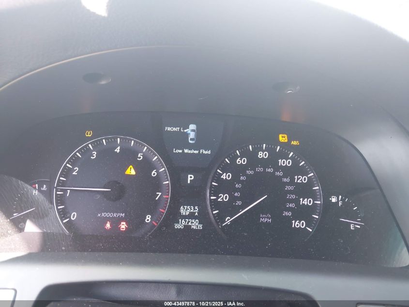 2009 Lexus Ls 460 VIN: JTHBL46F795087333 Lot: 43497878