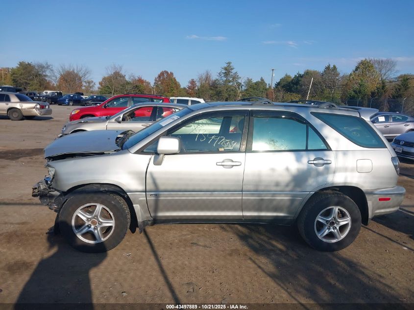 2003 Lexus Rx 300 VIN: JTJHF10U830312353 Lot: 43497889