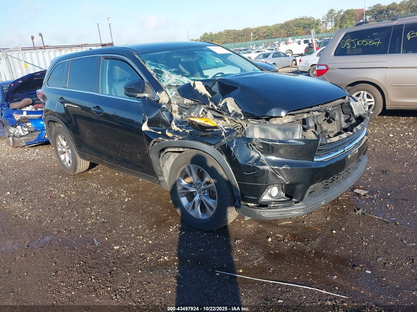 2016 TOYOTA HIGHLANDER LE PLUS V6 - 5TDZKRFH3GS123849