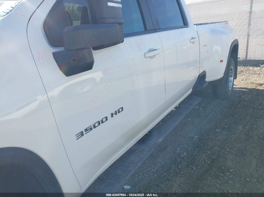 2021 Chevrolet Silverado 3500Hd 4Wd Long Bed Lt VIN: 1GC4YTEY9MF288579 Lot: 43497964