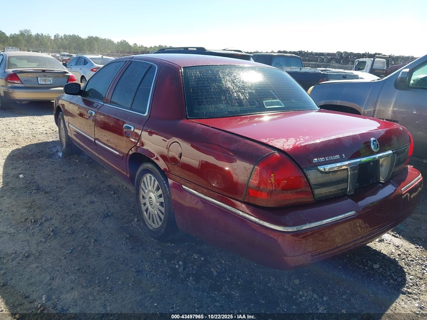 2MEFM75V37X637485 2007 MERCURY GRAND MARQUIS photo no. 3