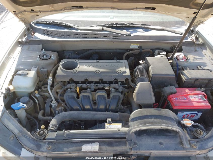 2009 Hyundai Sonata Gls VIN: 5NPET46C29H483075 Lot: 43498040