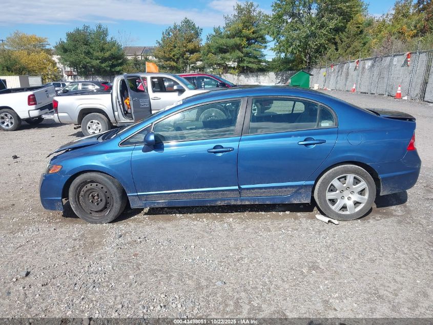 2009 Honda Civic Lx VIN: 2HGFA16559H527980 Lot: 43498051