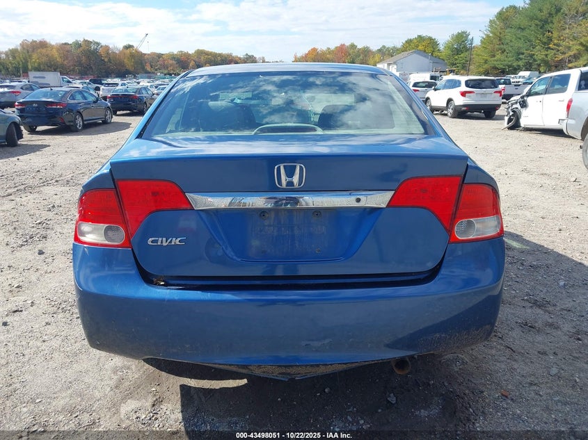 2009 Honda Civic Lx VIN: 2HGFA16559H527980 Lot: 43498051