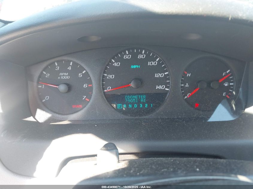 2009 Chevrolet Impala Ls VIN: 2G1WB57NX91193092 Lot: 43498071