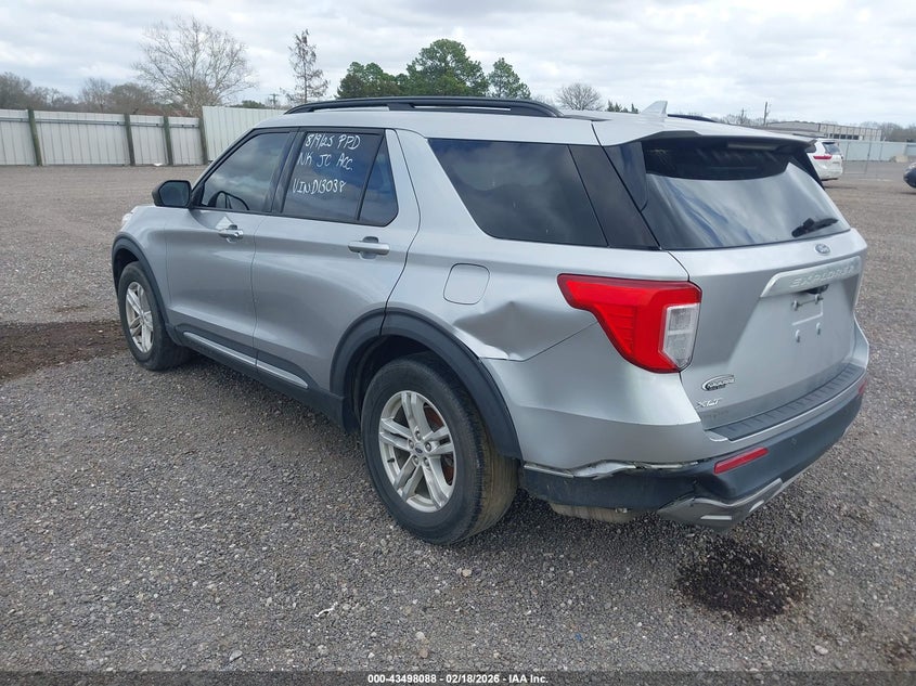 Vin: 1fmsk7dh6lgd13038, lot: 43993050, ford explorer xlt 20203