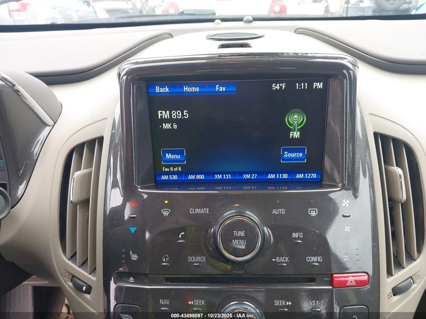 2014 CHEVROLET VOLT 1G1RH6E43EU165080