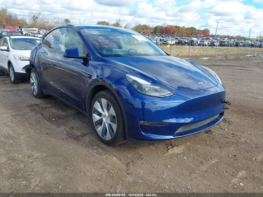 2021 TESLA MODEL Y LONG RANGE DUAL MOTOR ALL-WHEEL DRIVE - 5YJYGDEE5MF065914