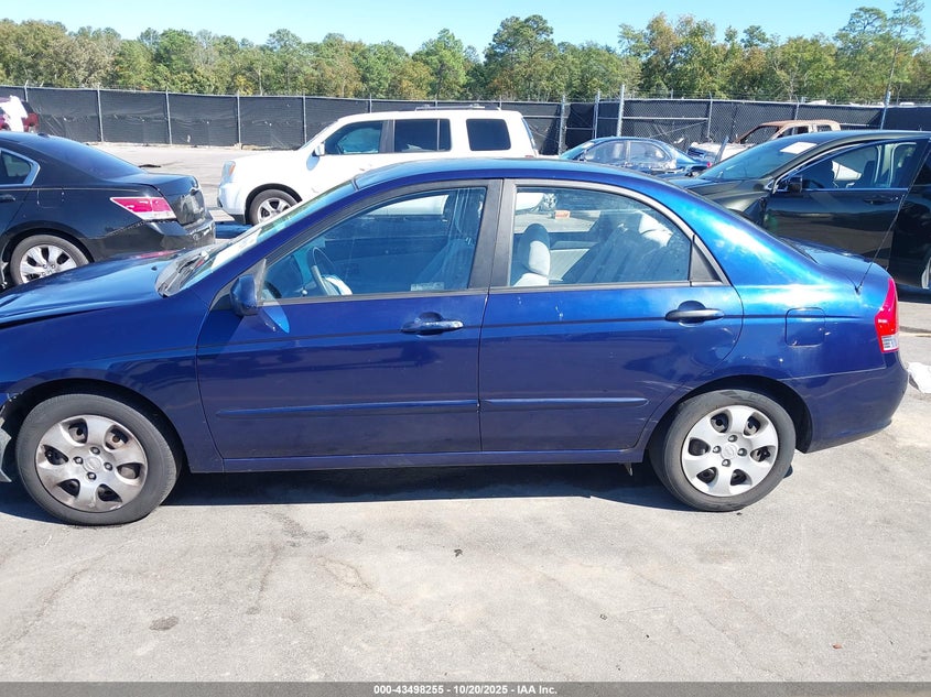 2008 Kia Spectra Ex VIN: KNAFE121985520247 Lot: 43498255